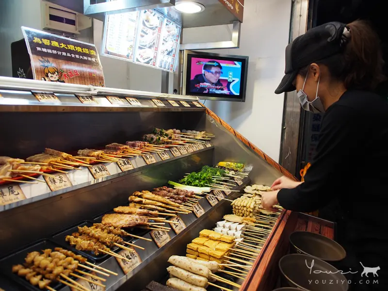 新北 ∥ 中和 ∥ 焦糖楓日式無烟撒粉串燒（中和自立店） 美食節目力薦平價燒烤