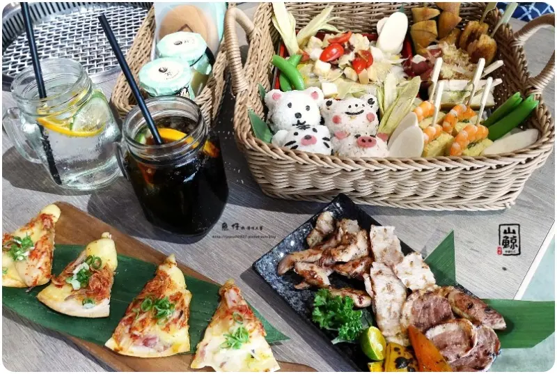 【台中.北區】山鯨燒肉。室內櫻花秘密基地?唯美浪漫櫻花下野餐最省錢就可以實現的夢想，網美必拍、肉控者必吃、哈日韓賞櫻者更要親身體驗