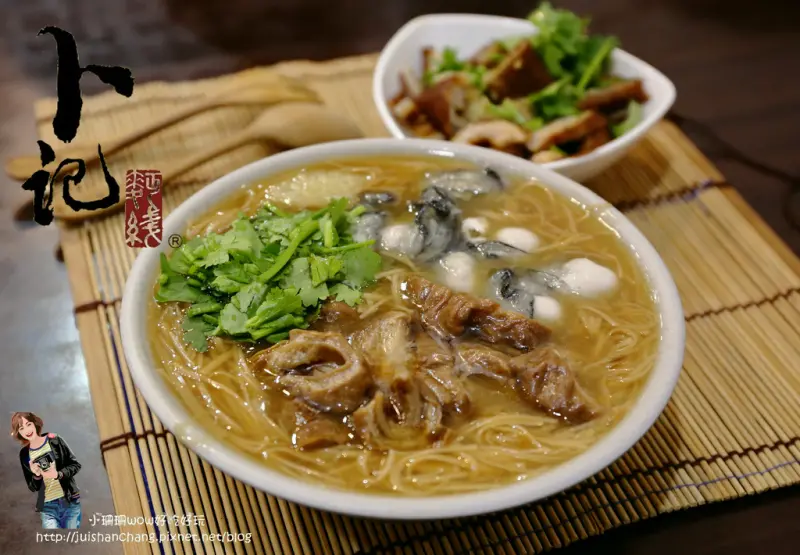 【食║永和】卜記麵線～在地人推薦15年老店！巷弄中平凡的好滋味，顆顆肥美飽滿的蚵仔呼喚，爆鮮！