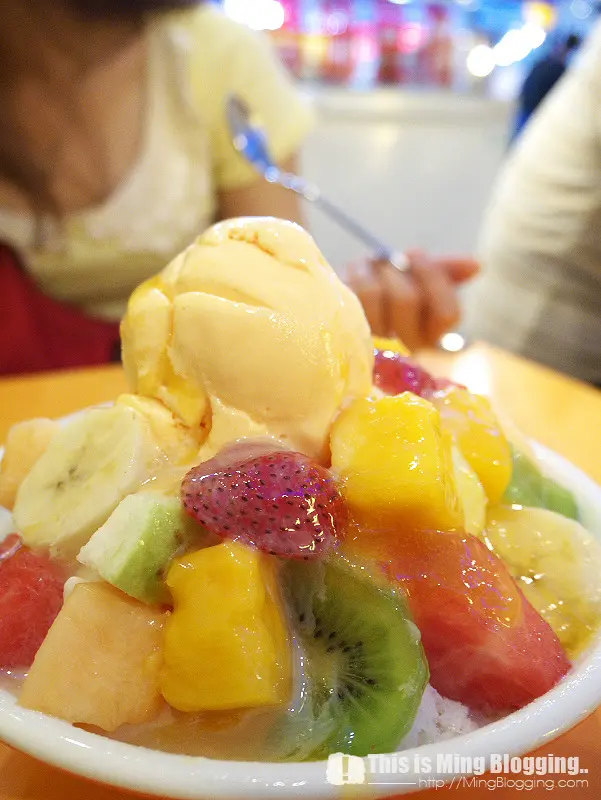 【新北永和│食記】樂華夜市 3D藍天館雪花冰～到底在貴什麼？