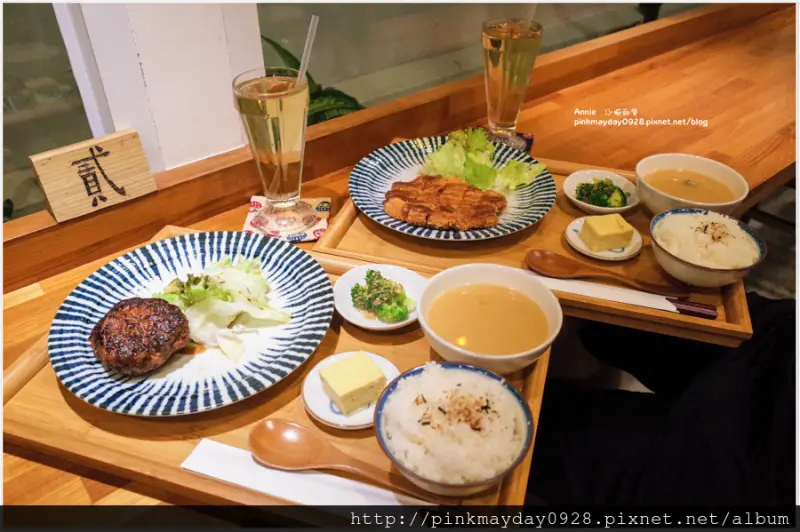 ✿台南✿ 隱藏在成大周邊18巷內日式和食小餐廳 味自慢手工漢堡排鹹香多汁又嫩口 每日限量賣完就沒 ➜ 小碗和食