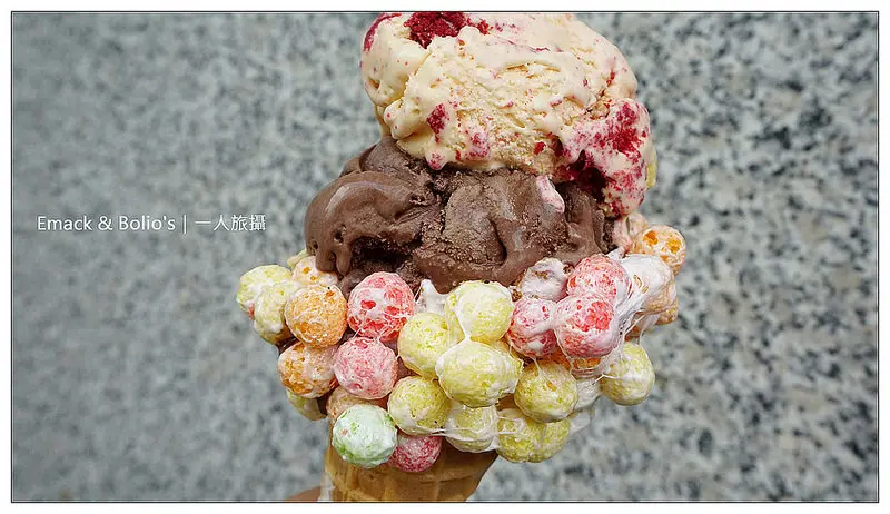 【台北】疊疊樂冰淇淋．Emack and Bolios．信義誠品．口味價錢．捷運市府站