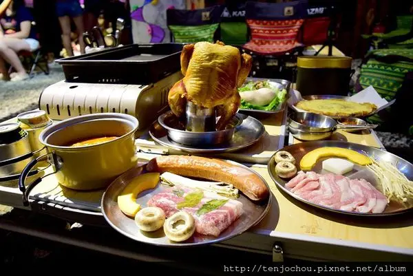 花花，甲飽沒【台北食記】TKK CAMP全台首家！露營風韓式烤肉餐廳 東區聚會慶生推薦