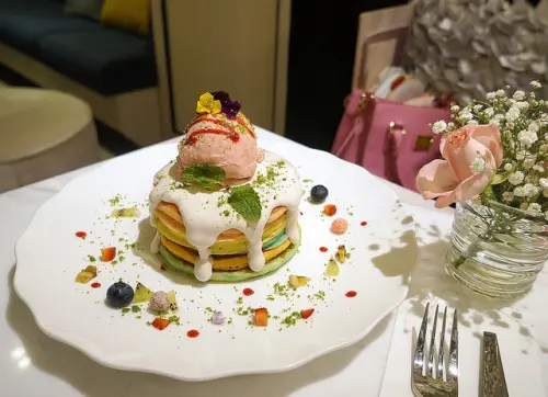 Joanne Lee Cake Design ♥ 隱藏版限定彩虹鬆餅 ♥ 滿足少女心甜點