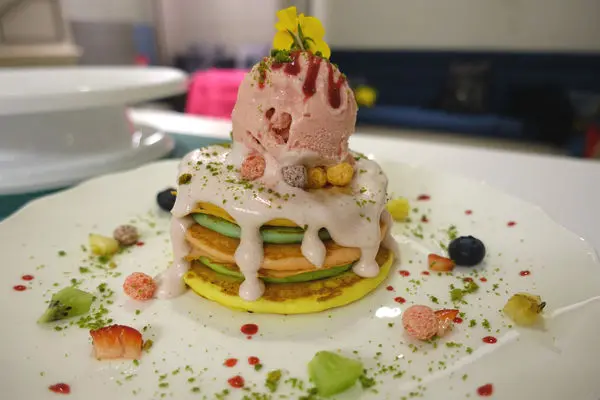 Joanne Lee Cake Design‧繽紛彩虹鬆餅塔的美麗誘惑~害人不淺啊!!!!(附完整菜單)