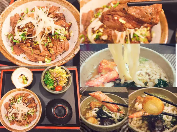 [台北松山美食]新食館 備長炭燒肉丼 關東煮 咖哩 乾淨舒服日式料理 近微風廣場