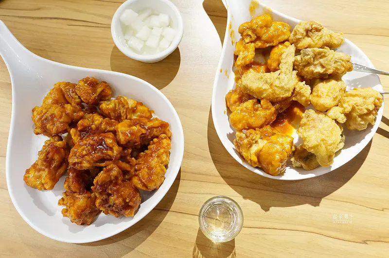 【國父紀念館】★起家雞처갓집★韓國人氣炸雞專賣店，多種口味炸雞配燒酒好滿足｜東區美食 韓式料理 硬骨魚覓食中