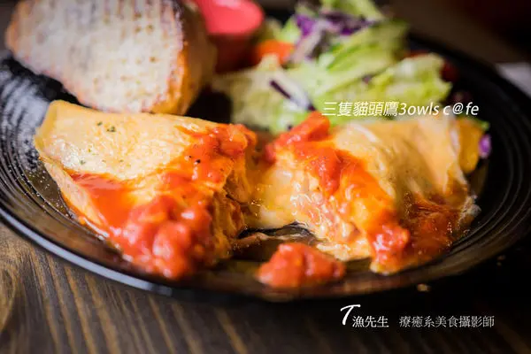 【三隻貓頭鷹3owls c＠fe】中和景安站捷運美食 下午茶，早午餐 好療癒的店~