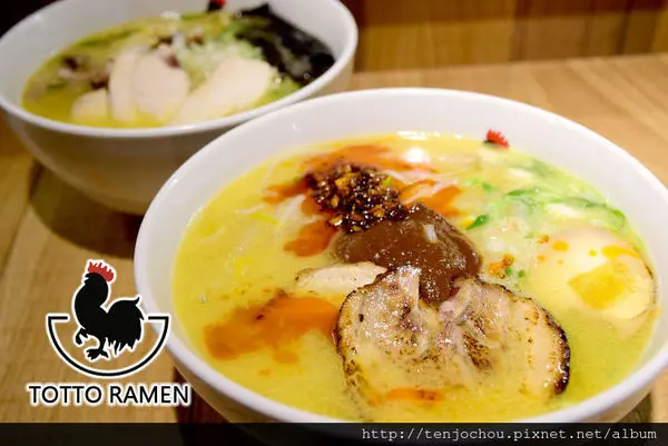 花花，甲飽沒【台北食記】Totto Ramen鳥人拉麵 來自美國紐約的超人氣雞白湯拉麵！