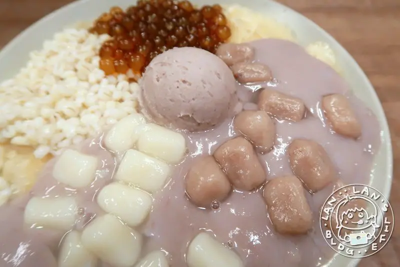 樂華夜市必吃 【阿爸の芋圓】芋頭控快來！芋泥綜合蔗片冰大推 滿滿的芋頭❤ - 嵐嵐的饗樂生活誌