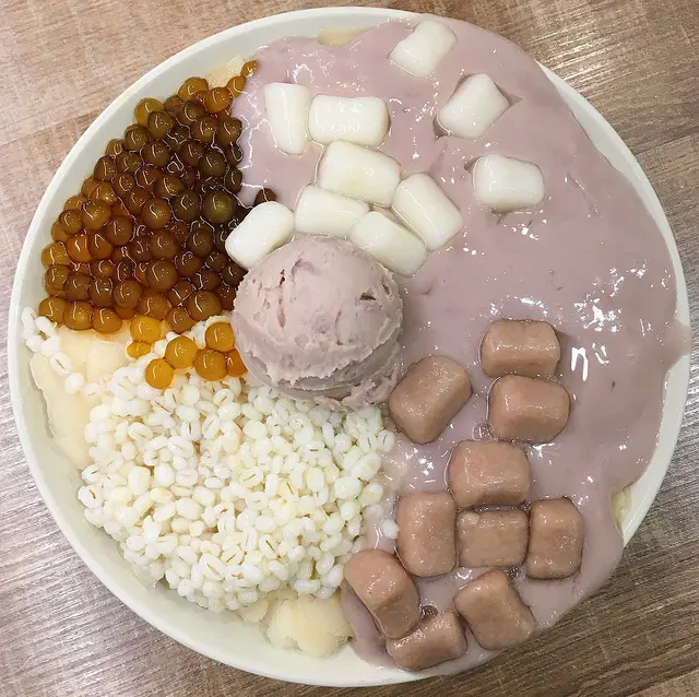 台北美食｜阿爸の芋圓-台北樂華夜市超夯冰品，芋頭控必朝聖