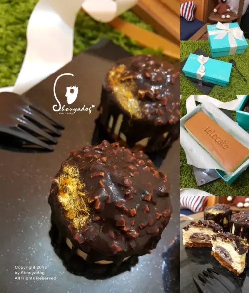 【蛋糕甜點】姊妹們的奢華下午茶會 紅豆麻吉脆皮提拉米蘇X樂樂牛奶蛋糕 樂樂甜點