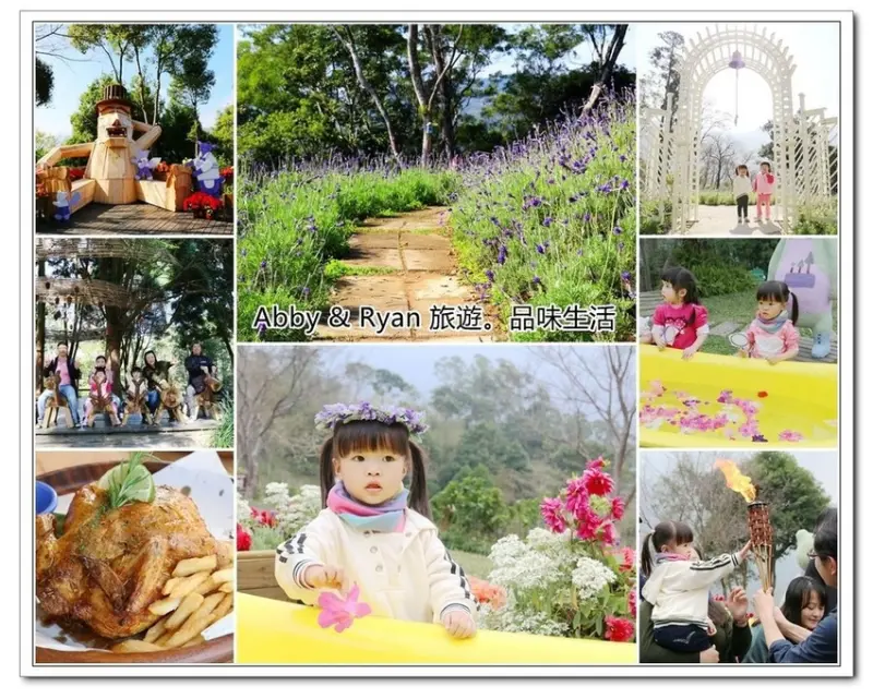【新竹尖石景觀餐廳】薰衣草森林尖石店～薰衣草季開跑。親子撈花活動/薰衣草祭典活動好有趣！