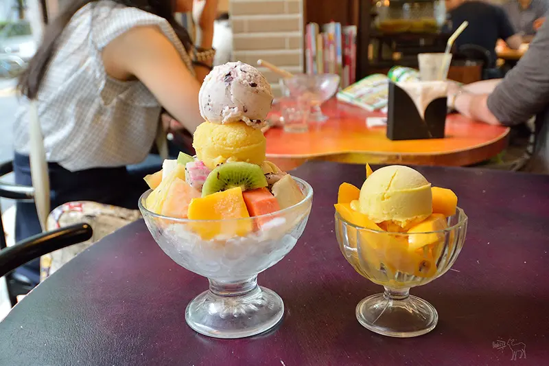 陳記百果園:水果店吃香甜的水果冰淇淋刨冰