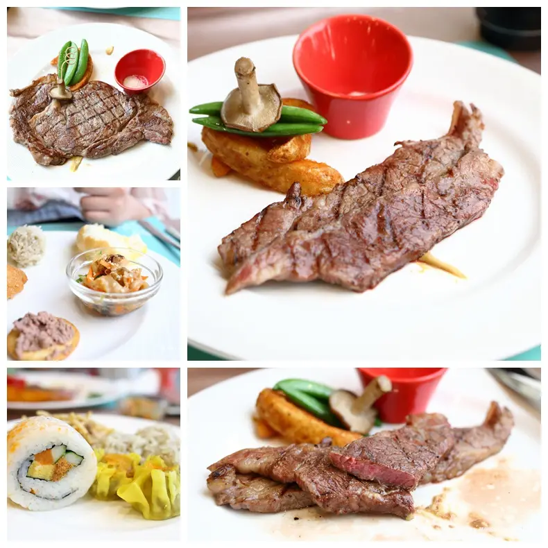 Farfalla舞蝶西餐廳  皇品國際酒店．牛排好好吃喔！！