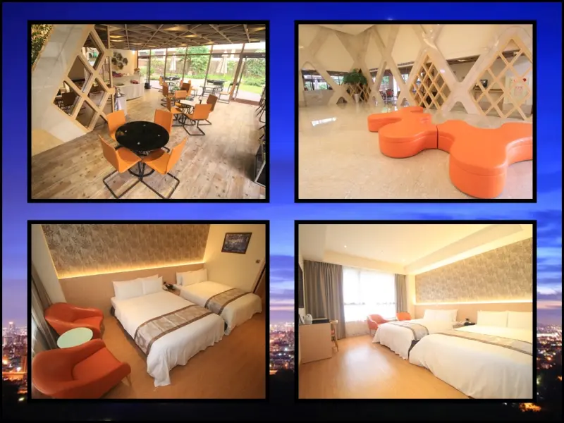 台中大坑住宿賀緹酒店》大坑太平首家星級酒店  時尚空間兼具現代感 夜晚可以到大坑欣賞美麗夜景【旅人狂潮@玩拍札記】