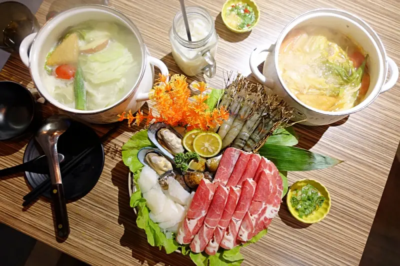 【台北美食】蘇吉泰式風味鍋 泰式酸辣海鮮鍋底超夠味 連冰淇淋都好道地！