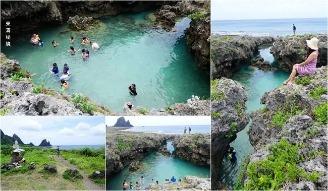 蘭嶼四天三夜旅遊景點 ▶ 東清秘境│望海亭 ▶ 珊瑚礁岩裡的天然戲水池 跳水、游泳 讓人念念不忘的私房景點 蘭嶼必玩人氣景點!