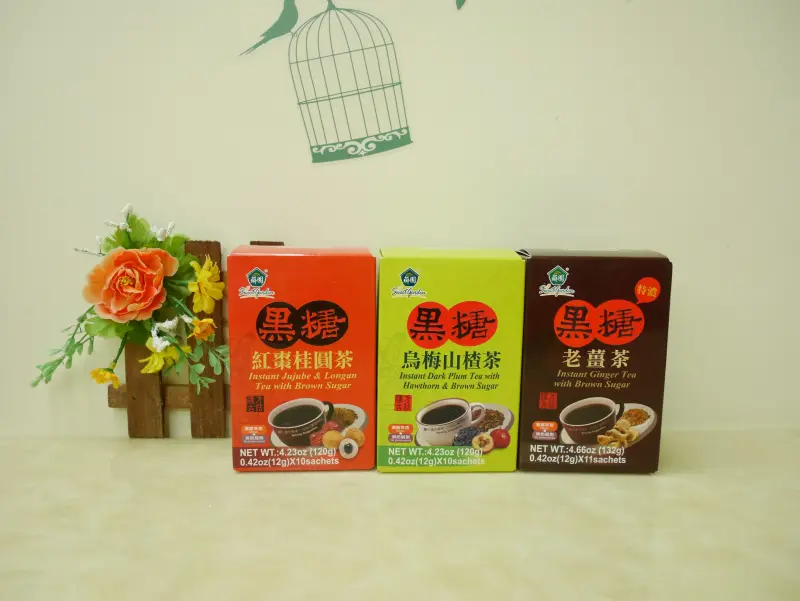 【暖心飲品】薌園 黑糖養生飲品-特濃黑糖老薑茶/黑糖紅棗桂圓茶/黑糖烏梅山楂茶