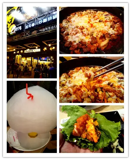 【臺南Ω東區】Omaya春川炒雞（東門店）。享用厚切牛排與辣炒雞排共譜的美味，再來杯萌萌棉花糖泡泡飲