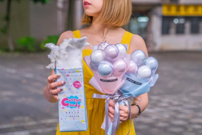 高雄甜點禮品 綿菓子工坊｜好吃又好玩，送禮新創意，把思念都寄託給綿花糖～ · 算命的說我很愛吃