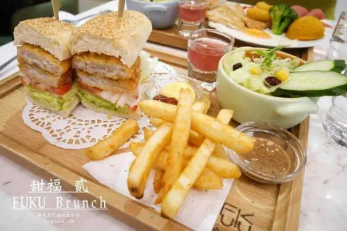 ❚食❚新北板橋→【甜福 貳 FUKU Brunch】板橋人氣豐富美味的早午餐