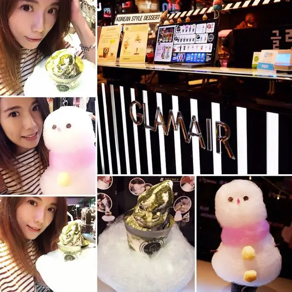 信義。冰品>> 滿滿耶誕氛圍! IG熱門打卡冰品 GLAM AIR推出期間限定，再度攻佔女孩兒們的心啦!