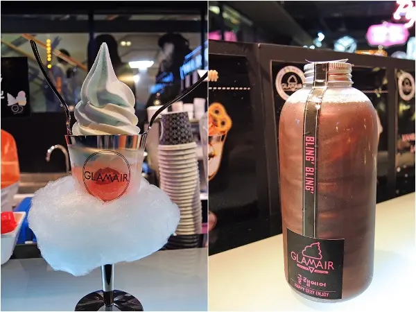 ［台北］GLAM AIR 韓國火紅棉花糖冰淇淋 新品​​​I Can Fly、Bling Bling銀河系列飲料（附影片）