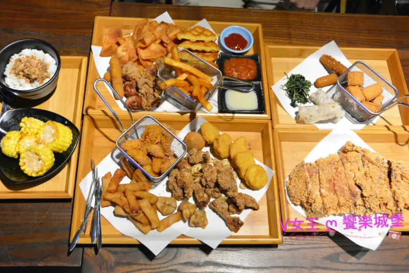 【新北美食】炸去啃 職人炸物 新北三重店 ~ 全台首創內用鹹酥雞餐廳，讓吃鹹酥雞也可以美美的，約會聚餐的好選擇 