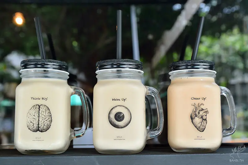 MILX 奶茶-眼球玻璃杯