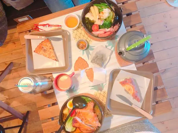 ✿Q.B DAY 靠北過日子✿北海岸充滿旅遊魂的藍色小屋! 來這不只享受美食 還有整片大海!!