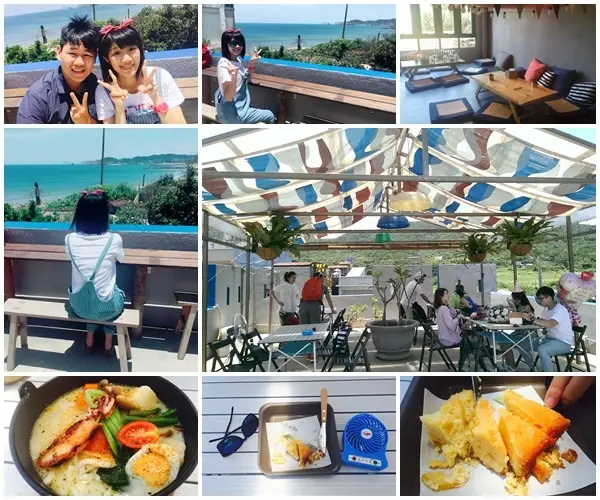 【金山咖啡廳】Q.B.Days / 靠北過日子，露營主題咖啡廳，吹風看海好悠閒~
