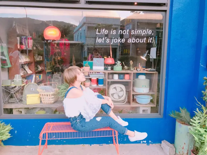 【北海岸。金山】沙珠灣旁的Q.B.Days / 靠北過日子！享受悠閒放鬆~聞聞大海味道的咖啡廳！