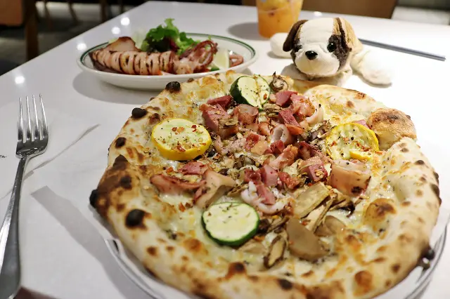 【台北美食】Pizza CreAfe’ 客意窯烤比薩．咖啡(內科西湖店)-『西湖站』內湖好吃披薩．內科餐廳推薦