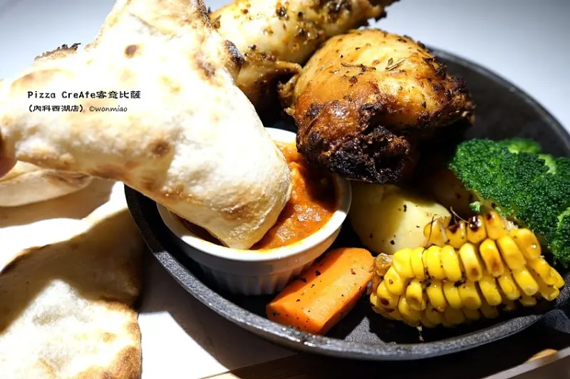 『愛評體驗團』西湖捷運站美食 ✿ Pizza CreAfe客意比薩(內科西湖店) ✿ 高cp值 / 聚餐 / 義式 / 披薩 / 下午茶 推薦 (菜單/menu)