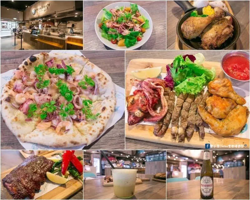 【台北內湖】Pizza CreAfe’客意直火比薩 .烤雞－平價義式餐廳／現烤手工窯爐客製化比薩烤雞／漁港當季新鮮食材／親子友善餐廳～好吃餐廳推薦(邀約)