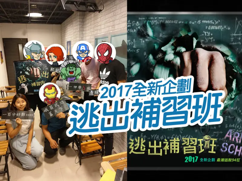 【密室挑戰】逃出補習班 頂級豬排 歡樂大成就 慶生 蛋糕 新手推薦密室 西門町