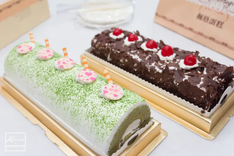 台北│【楓格蛋糕(天母店)】享受午茶-黑森林/抹茶紅豆長條蛋糕