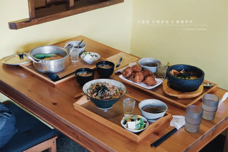 嘉義美食 大盛居日韓食堂｜日式、韓式一次滿足！嘉義CP值超高、食材用心、好吃推薦 ♥