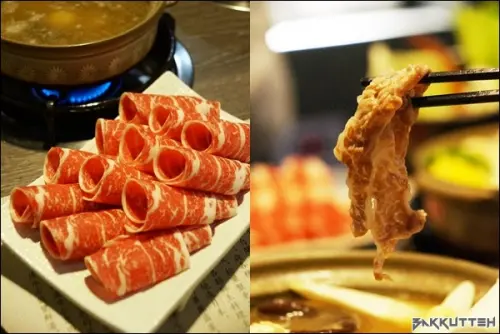 【埔里】日高鍋物吃火鍋，定食時段打88折好划算，爽吃高級安格斯翼板牛肉與生猛海鮮