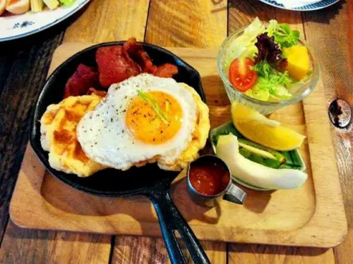 【板橋站】再訪早午餐依舊美味迷人~Merci Petit