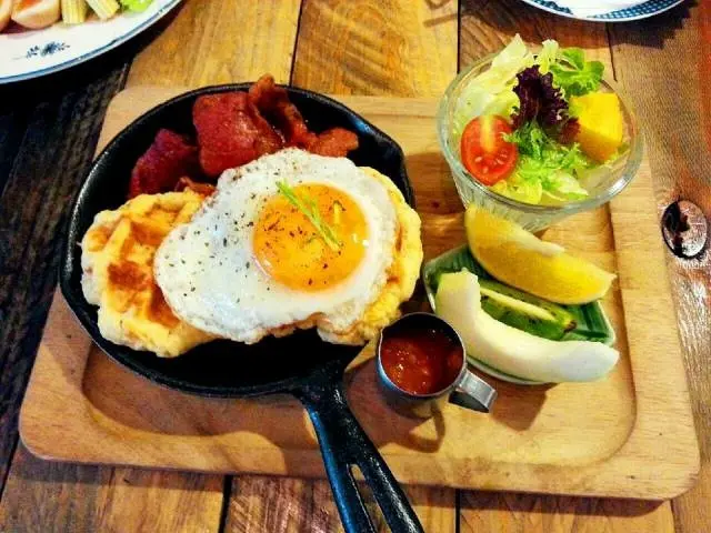 【板橋站】再訪早午餐依舊美味迷人~Merci Petit