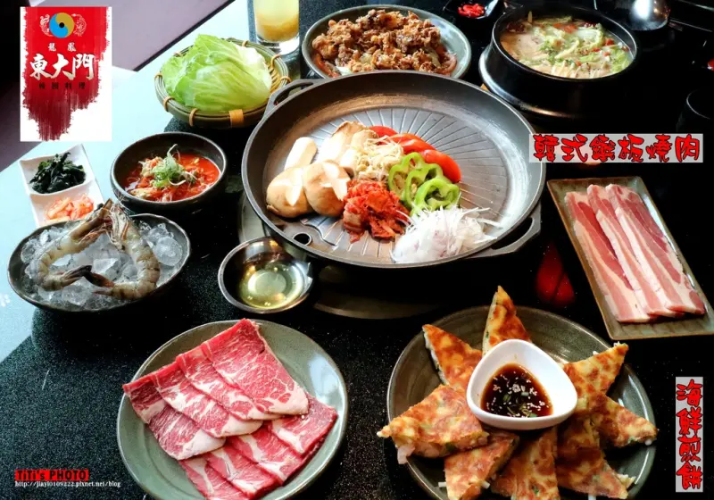 【台南.新營區】龍鳳東大門韓國料理．台南新營：韓國鐵板燒肉、高麗什錦人蔘雞鍋 美味好好食！
