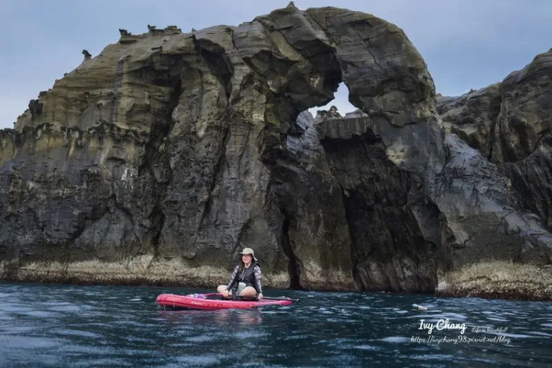 新北市//瑞芳//划SUP從海上看象鼻岩