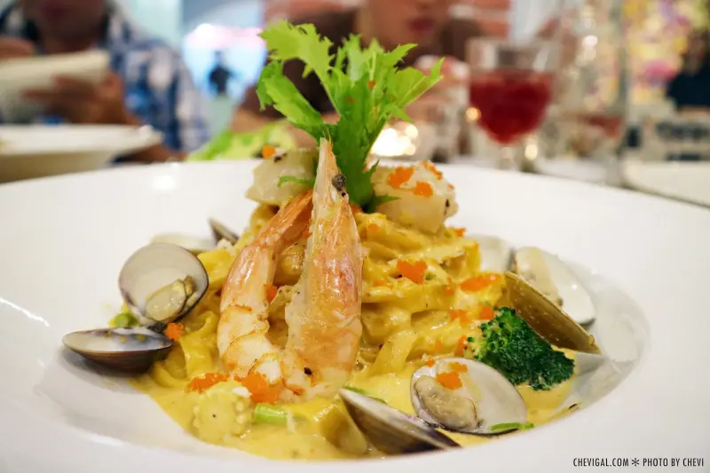 台中西屯│吉兒義式花園餐廳＊義式料理與窯烤披薩別錯過。還有乾燥花飾點綴下午茶時光