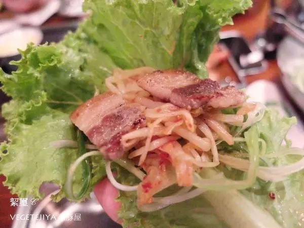 菜豚屋．VEGE TEJI YA ．有機蔬菜包燒肉．很特別的日韓燒烤多元飲食文化．健康吃燒肉的新觀念