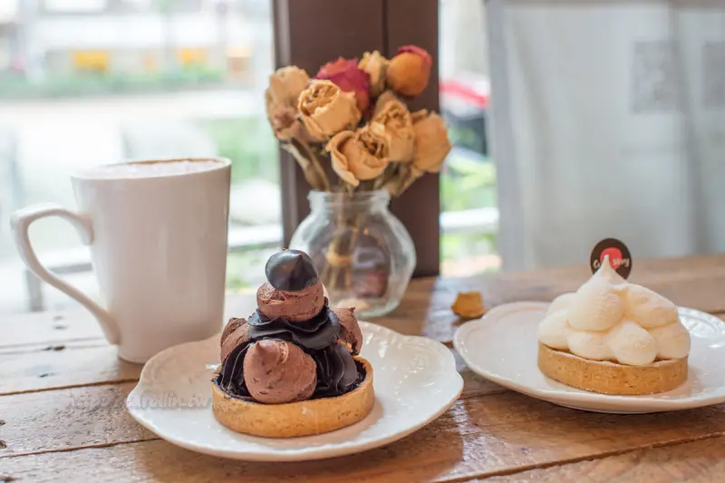 《Cup`o Story 手作塔皮點心》捷運下的童話甜點咖啡店 - 卡琳。摸魚兒趣