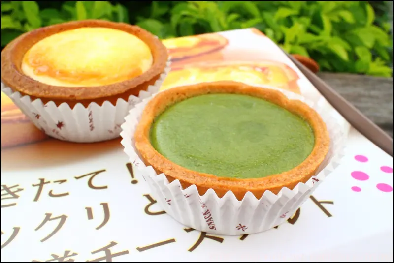 [ 台北車站美食 ] 雪天使 Blanc Neige起司塔～抹茶與原味一次蒐集