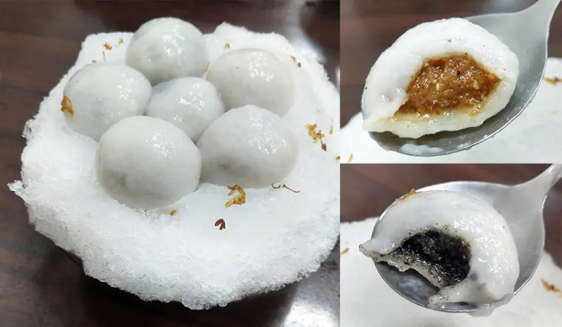 【信義安和美食】御品元冰火湯圓 桂花綜合湯圓 芝麻花生口味 通化街必吃美食