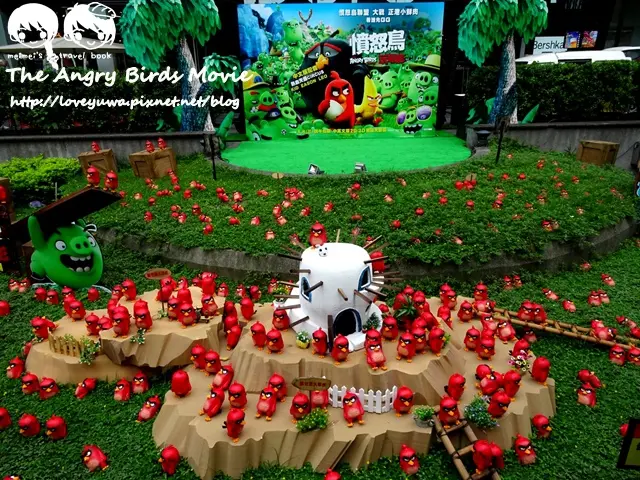 【台北◍•ᴗ•◍信義】景點・2000隻憤怒鳥攻佔信義區!全亞洲最大憤怒鳥公仔展~適合親子拍照打卡的可愛景點｜展覽心得-憤怒鳥玩電影巡迴展